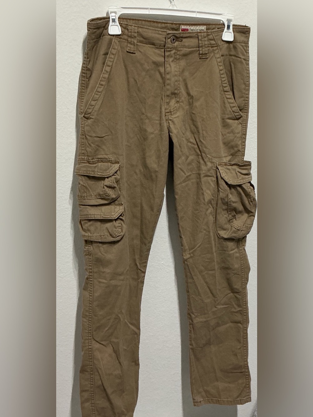 MENS VINTAGE WRANGLER COTTON CARGO PANTS